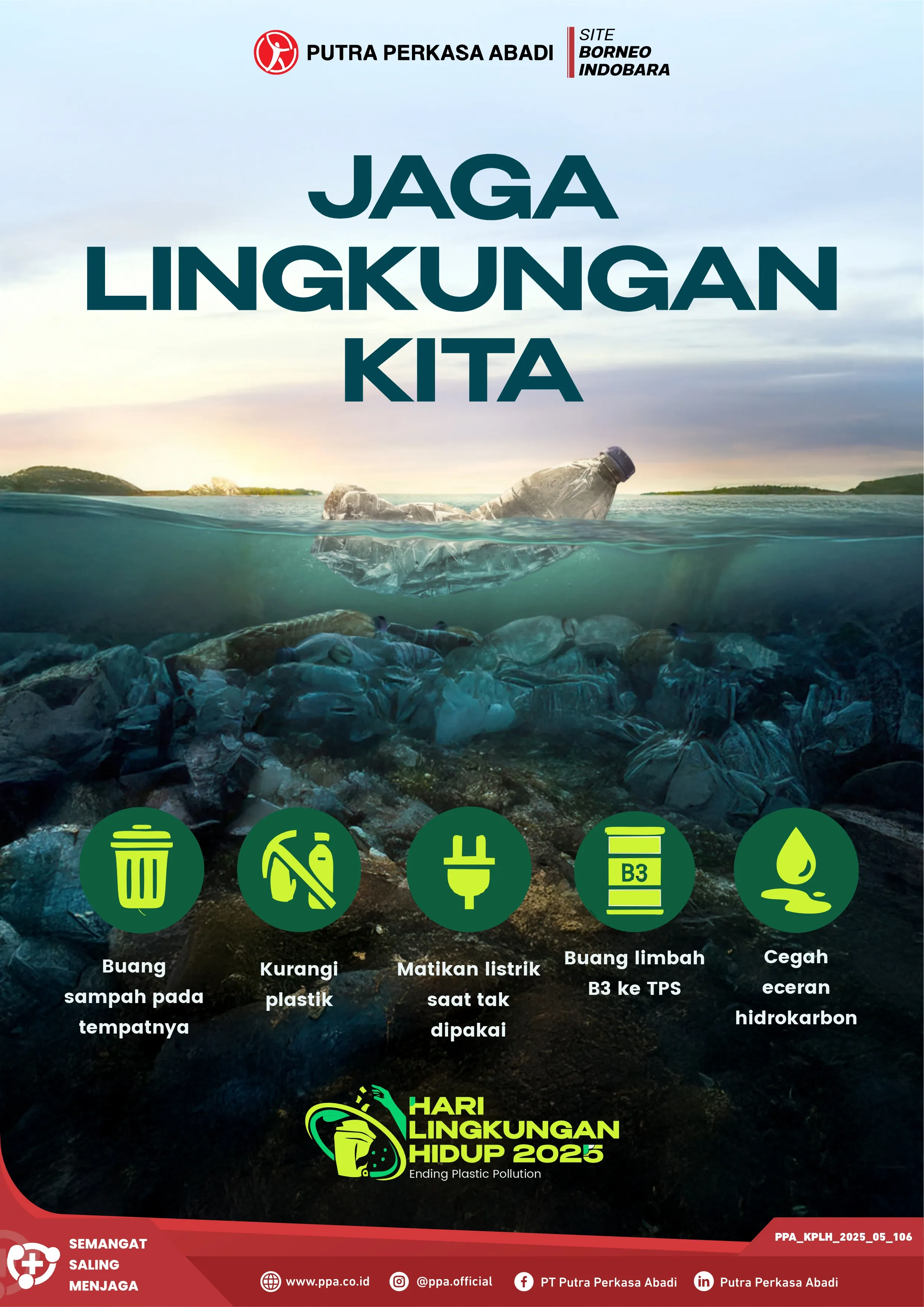 Jaga Lingkungan Kita, Mulai dari Tindakan Sederhana